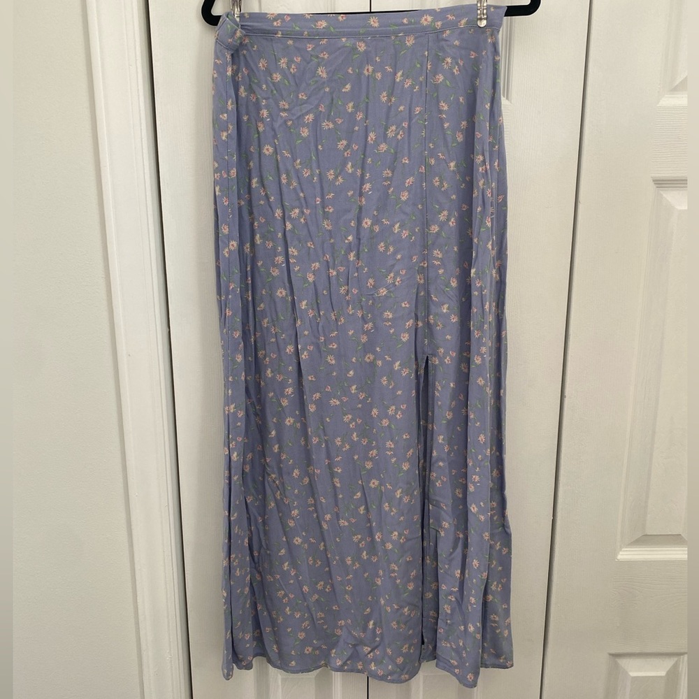 American Eagle Midi Skirt with Slit